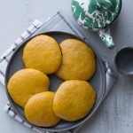 Pumpkin Hee Pan (Hakka Xi Ban/ Steamed Buns)