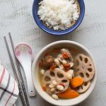 Cantonese Lotus Root Peanut and Pork Ribs Soup (Leng Ngau Tong)