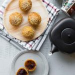 Pumpkin Jian Dui / Sesame Seed Balls (with Red Bean Paste)