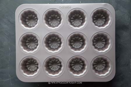 Carbon steel canele mold pan