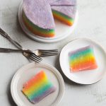 Steamed Rainbow Tapioca/Cassava Kuih (Kueh Ubi Kayu)