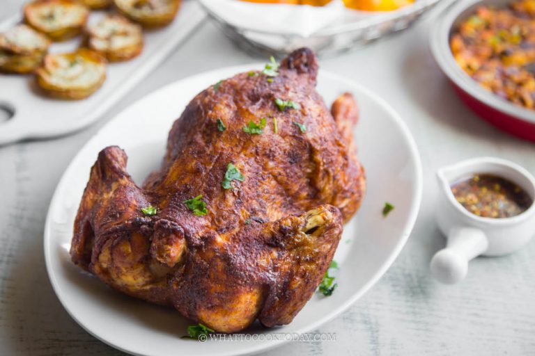 Soy Sauce Brined FiveSpice OvenRoasted Chicken