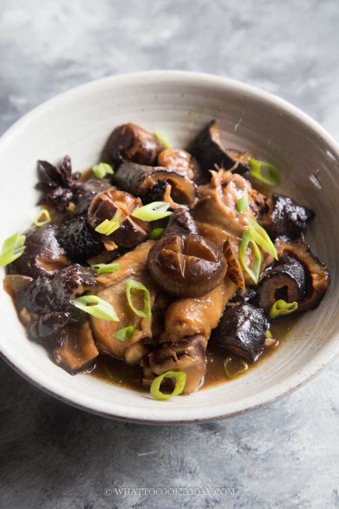 Braised Sea Cucumber with Chicken and Mushroom What To Cook Today
