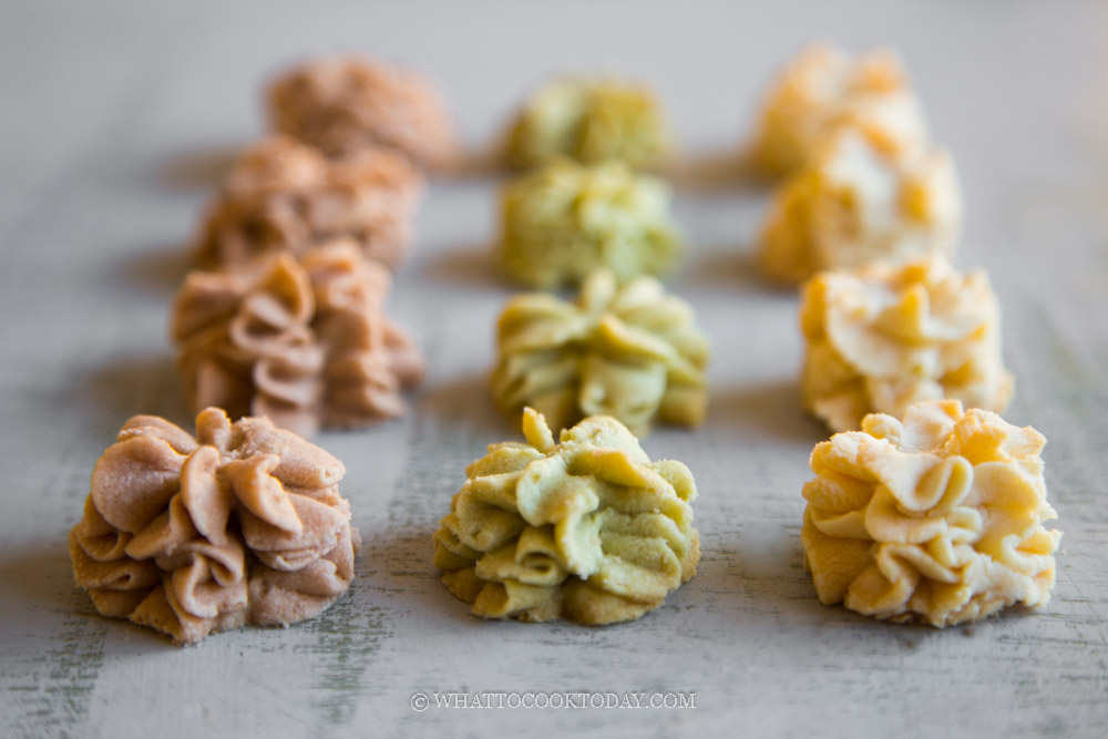 Homemade Hong Kong Jenny Bakery Butter Flower Cookies