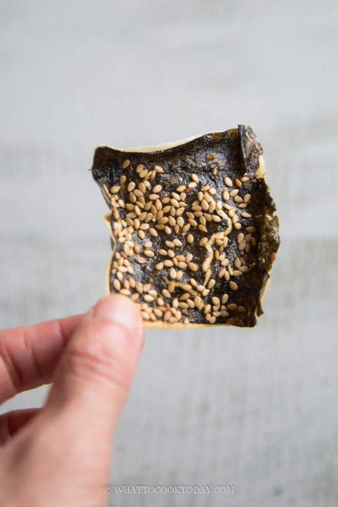Crispy Seaweed Crackers/ Seaweed Popiah 2 ways (AirFryer Version)