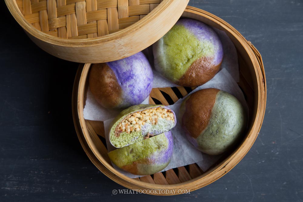 Peanut Sugar Steamed Buns (花生包)