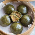 Qing Tuan (Chinese Mugwort Dumplings / Qingming Dumplings)