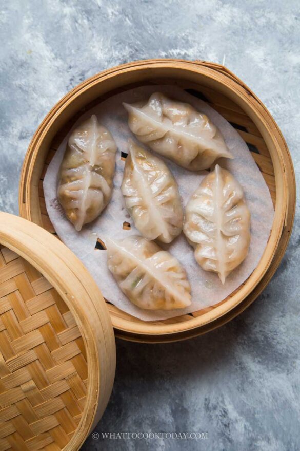 Teochew Dumplings / Chiu Chow Fen Guo / Fun kor (潮州粉果)