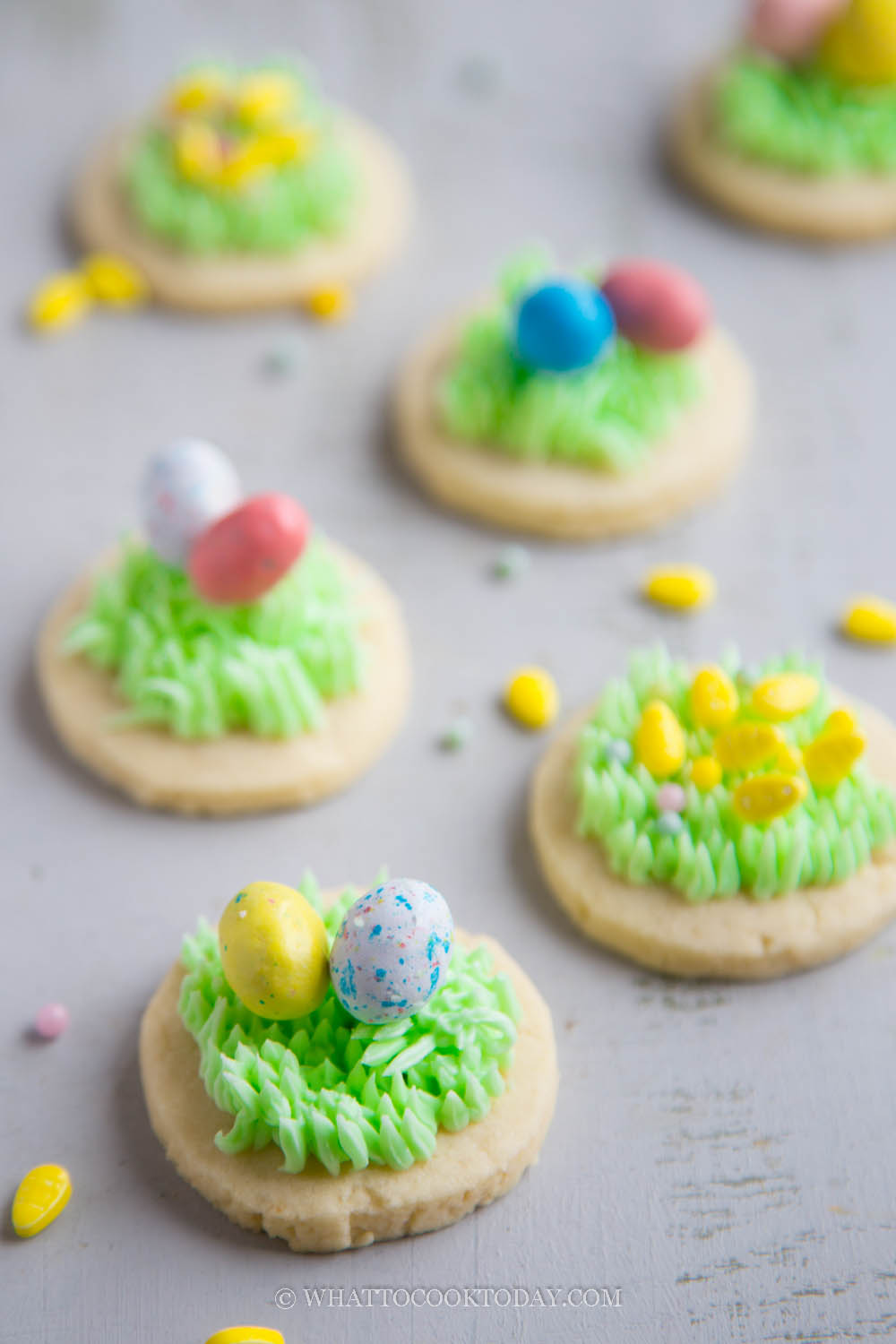 Easy Easter Egg Sugar Cookies