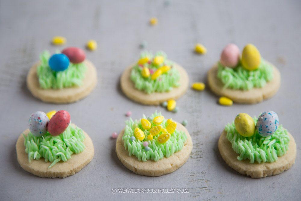 Easy Easter Egg Sugar Cookies