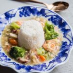 Easy Seafood Mui Fan (Seafood Egg Gravy with Rice )