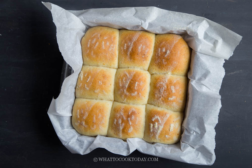 Soft Okara Dinner Rolls