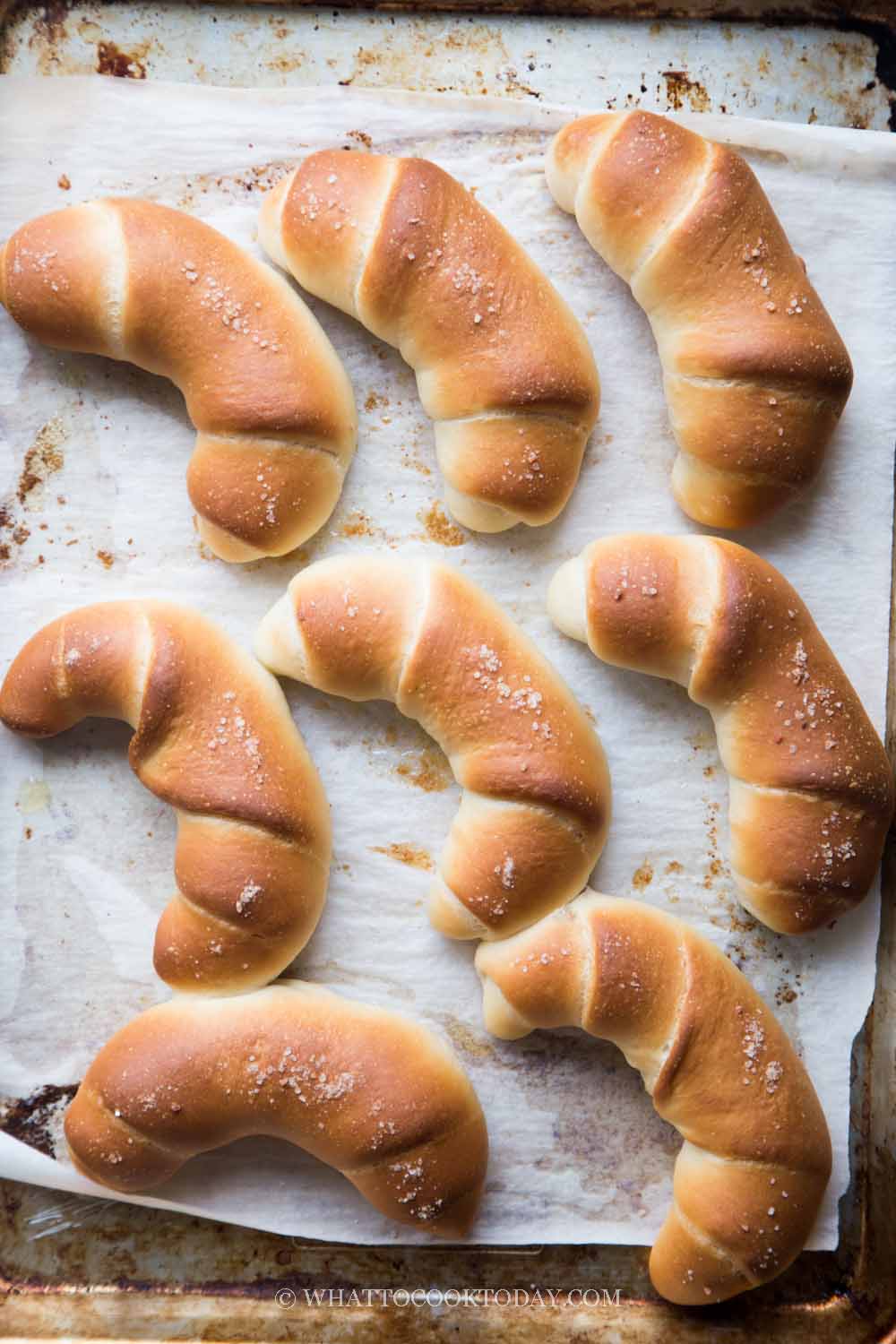 Shio Pan / Japanese Buttery Salty Bread (Poolish Bread)