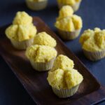 Mango Huat Kueh / Fatt Goh (Steamed Mango Cupcakes)