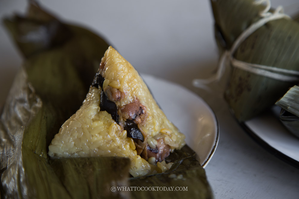 Vegetarian Zongzi (Sticky Rice Dumplings)