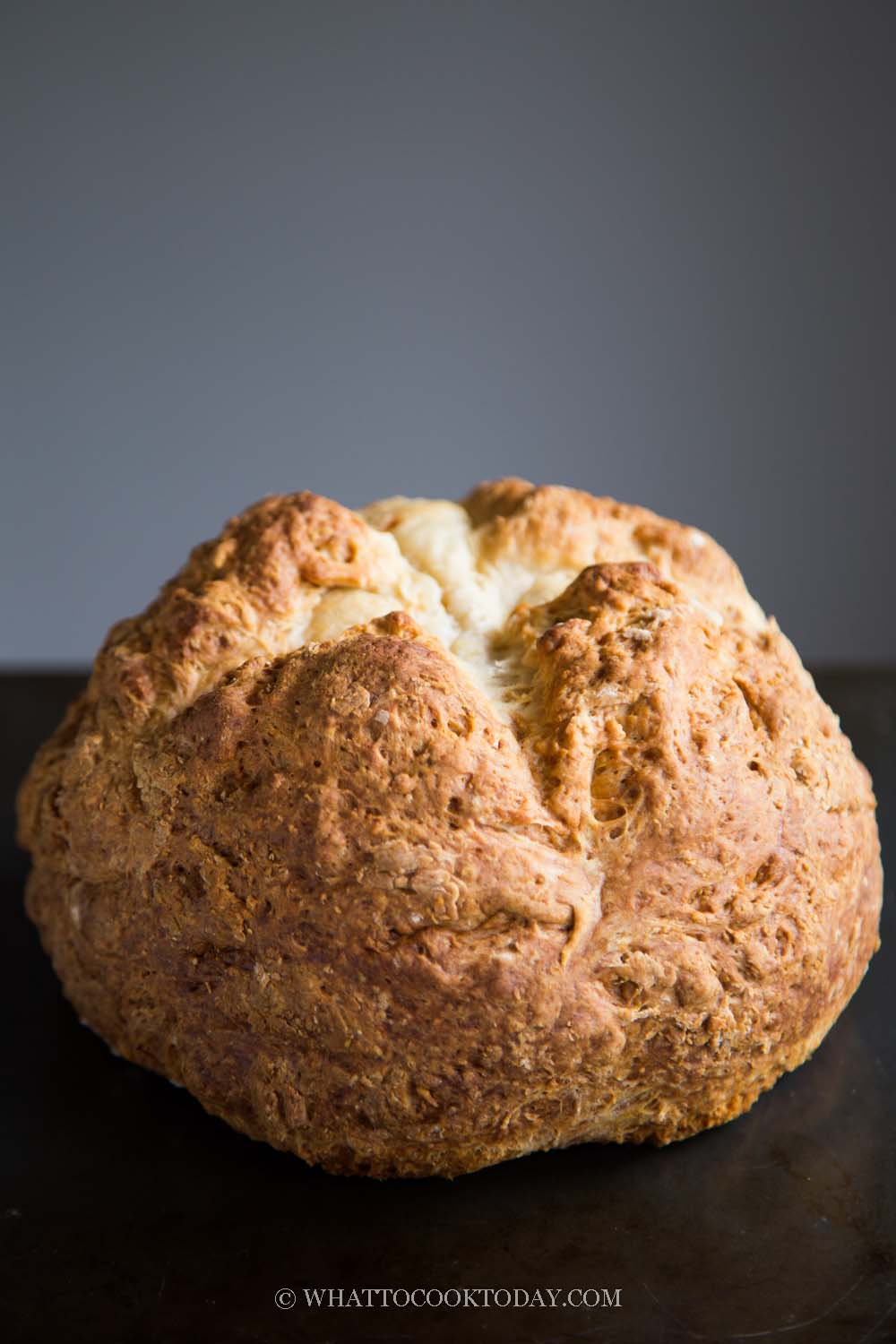 Easy Greek Yogurt Honey Soda Bread (No Yeast, No Knead)