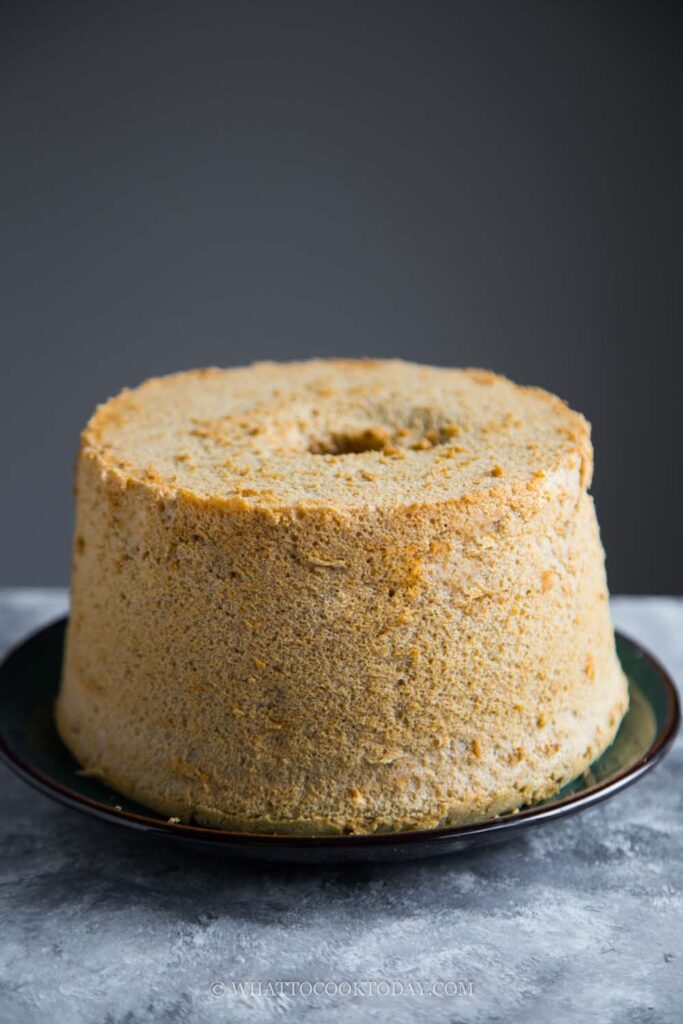 Soft and Fluffy Coffee Chiffon Cake
