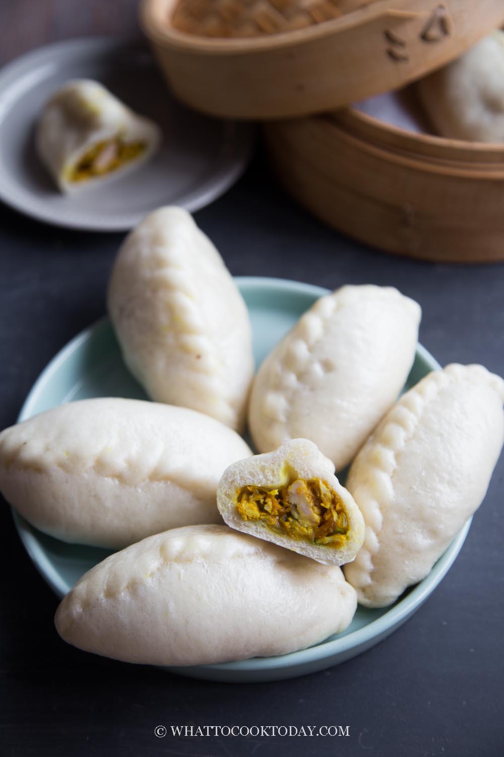 Steamed Curry Chicken Bao