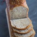 No-Knead Peanut Butter Bread Loaf