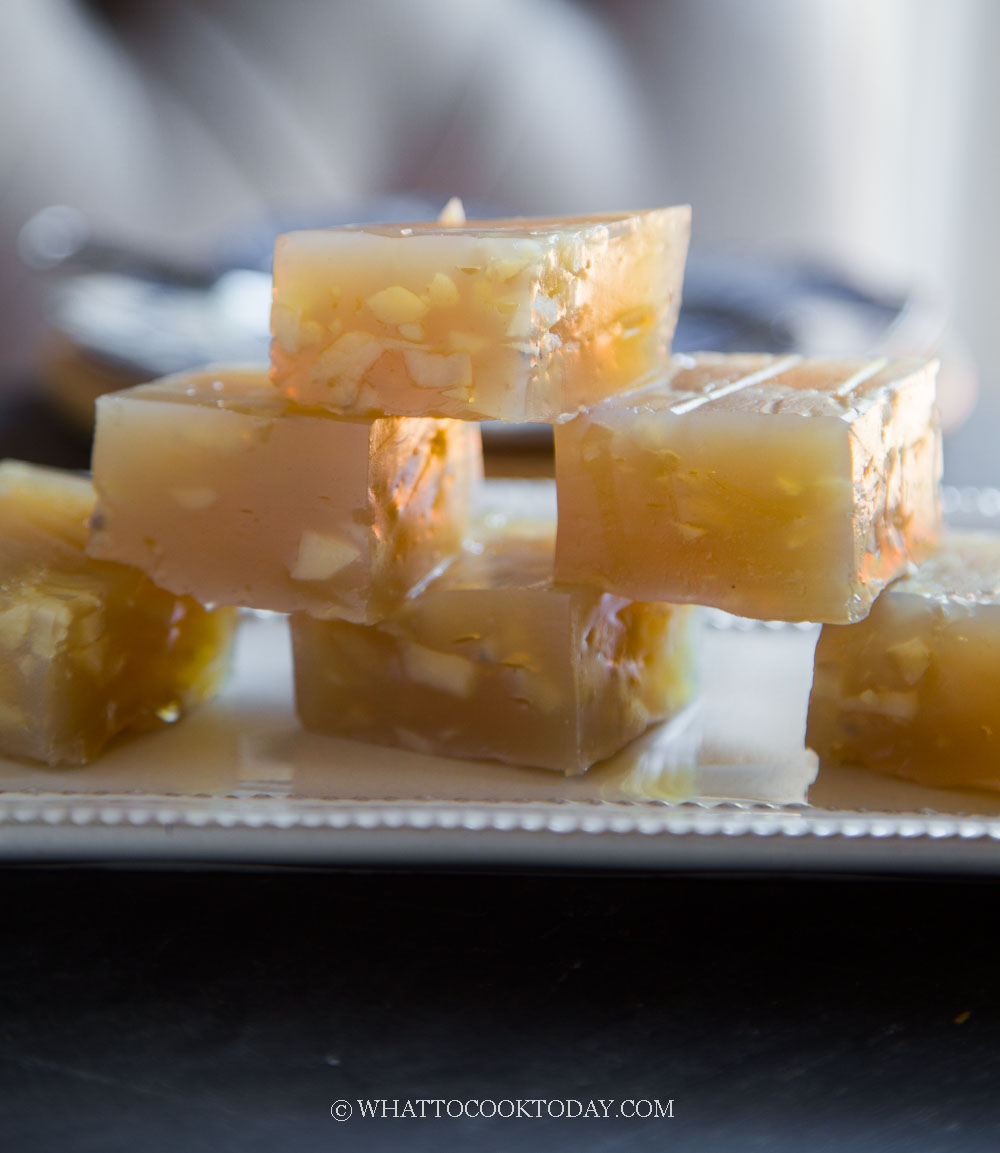 Hong Kong Water Chestnut Cake (馬蹄糕)