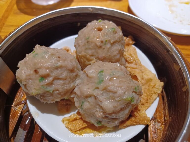 Cantonese Steamed Beef Balls (Ngao Yuk)
