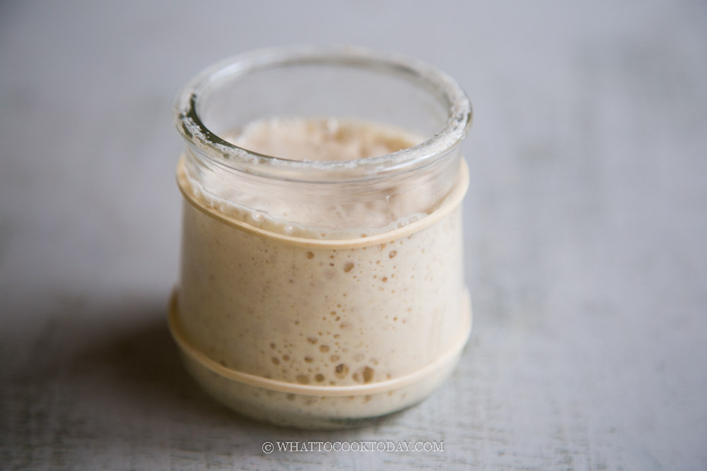 Antique sourdough starter whisk