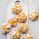 Soft and Chewy Pumpkin Crinkle Cookies