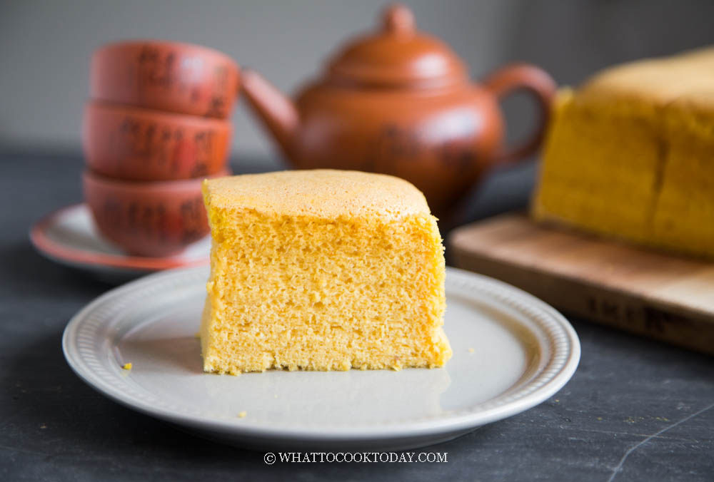 Super Soft Pumpkin Ogura Cake