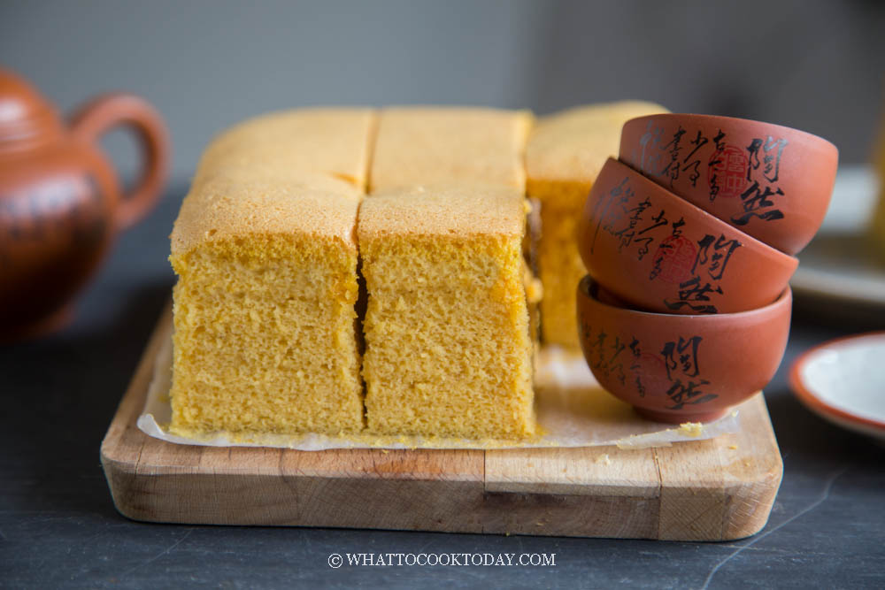 Super Soft Pumpkin Ogura Cake