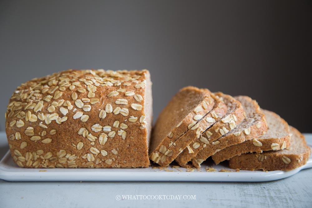 Tangzhong 100% Whole Wheat Bread