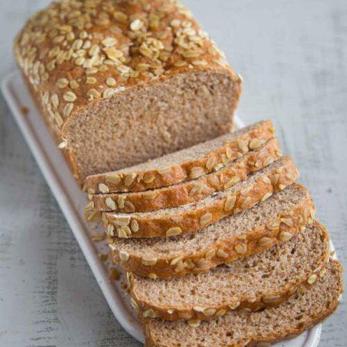 Tangzhong 100 Whole Wheat Milk Bread