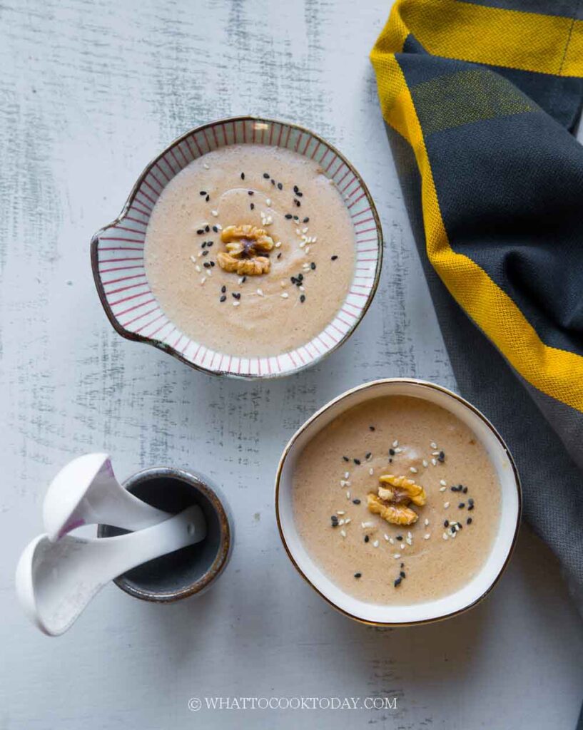 Chinese Creamy Walnut Dessert Soup (合桃糊 )