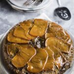 Chinese Five-Spice Caramel Persimmon Upside-Down Cake
