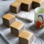 Black Sesame Cotton Sponge Cake