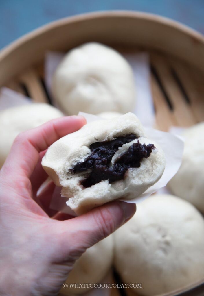 Super Easy No-Knead Steamed Buns (Baozi/Mantou)