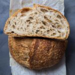 Butter Oats Chia Seeds Sourdough Bread (No-Knead, Open Crumb)