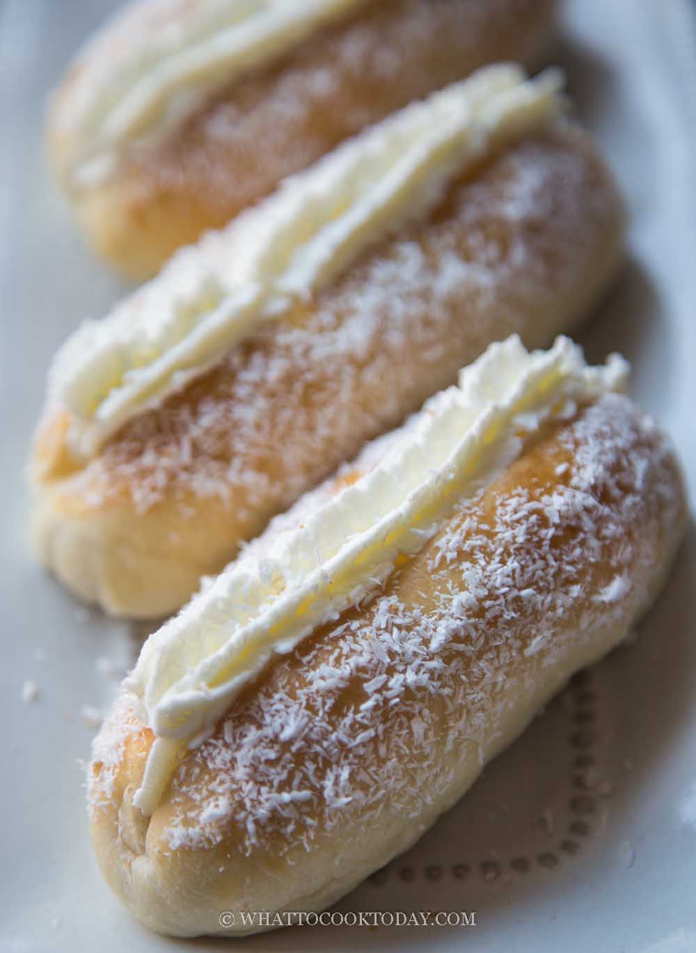 Chinese Bakery Coconut Cream Buns