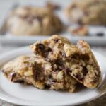 Sourdough Discard Levain Bakery Chocolate Chip Walnut Cookies