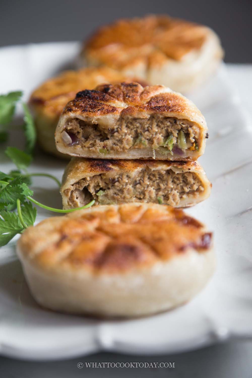 Chinese Meat Pies (Xian Bing/ 牛肉餡餅)