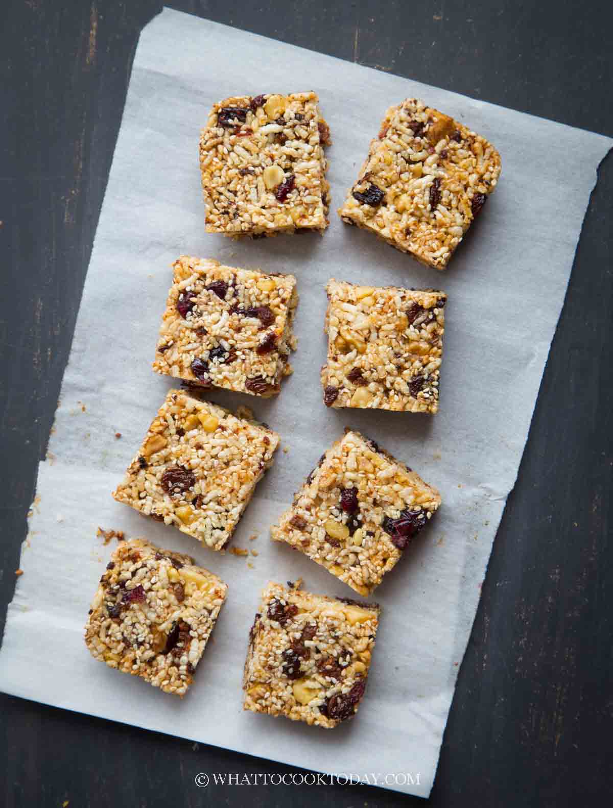 Miso Rice Puff Cereal Bars