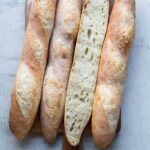 Easy No-Knead French Baguette