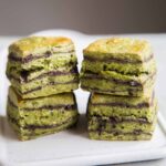 Matcha Red Beans Layered Scones