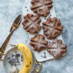 Banana Chocolate Mochi Waffles