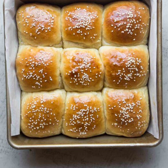 NoKnead Cottage Cheese Dinner Rolls