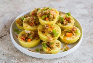 Kuih Cara Berlauk (Oven-method)