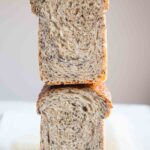 Whole Wheat Oat Sesame Milk Bread (Shokupan)