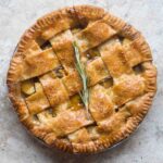 Apple Rosemary Lattice Pie