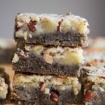 Black Sesame Frangipane Blondie