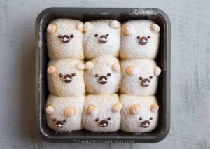 Cute Bear Milk Buns