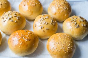 Soft Fluffy Tangzhong Hamburger Bun